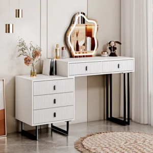 Carner White Vanity Table