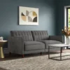 Perdue Velvet Square Arm Sofa