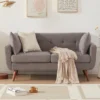 Square Arm Loveseat - 2 Seater