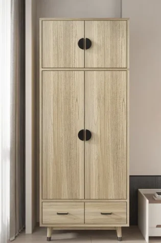 Modern Retreat 2 Door Wardrobe
