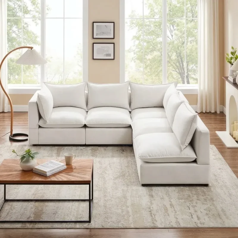 Comfort 5 Piece Sectional Sofa