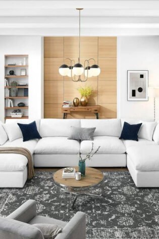 Elegance U-Shape Modular Sofa