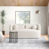 Modern Upholstered Loveseat