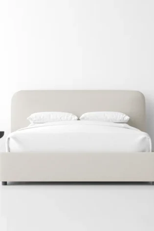 Crosby Upholstered Low Profile Platform Bed