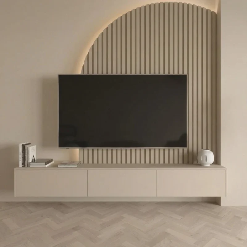 Lusso Modern Wall TV Console