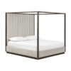 Channeled Canopy Bed