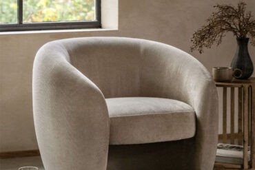 Ellie Curved Armchair