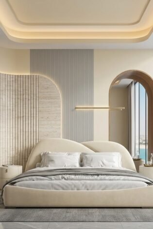 Elsia Royale Petal Curve Bed