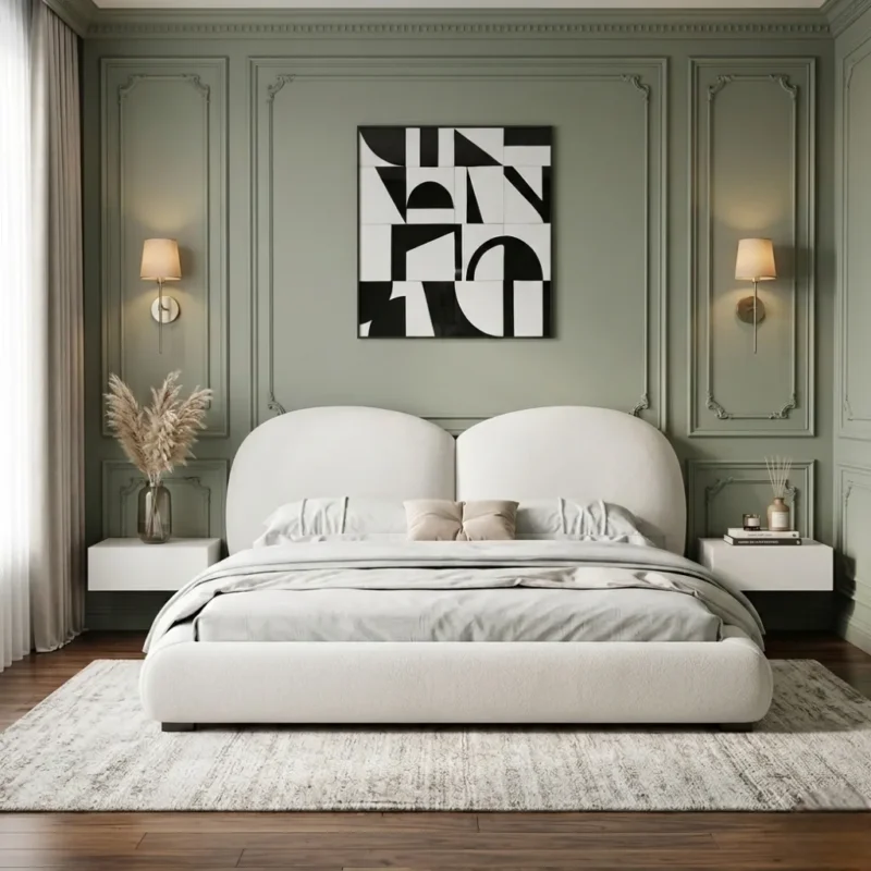Eniyo Dual-arched headboard