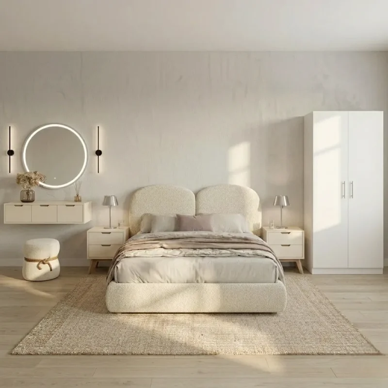 Aaloura Luxe 6 Piece Bedroom Set