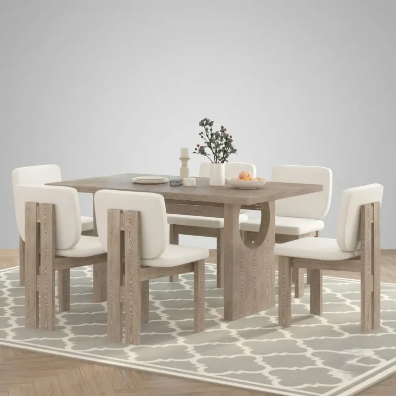 Aavenza 6 Seater Dining Set