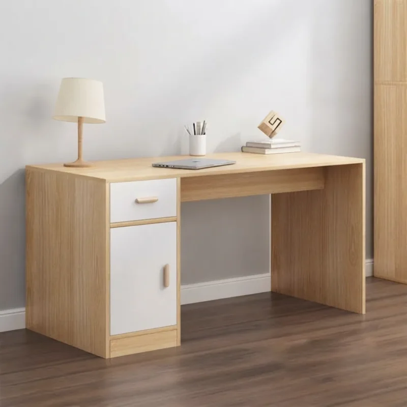 Compact Study Desk with Storage