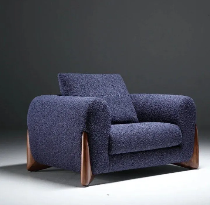 sculptural arm chair