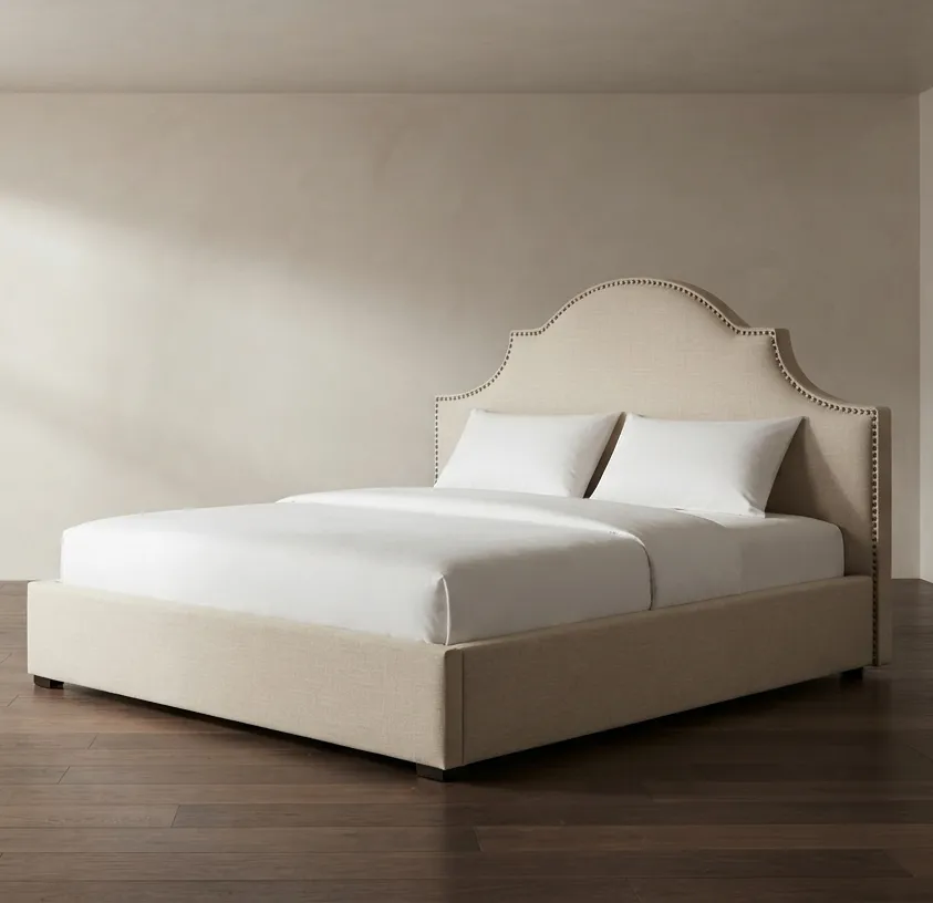 Aabriel Classic Arch Headboard Bed